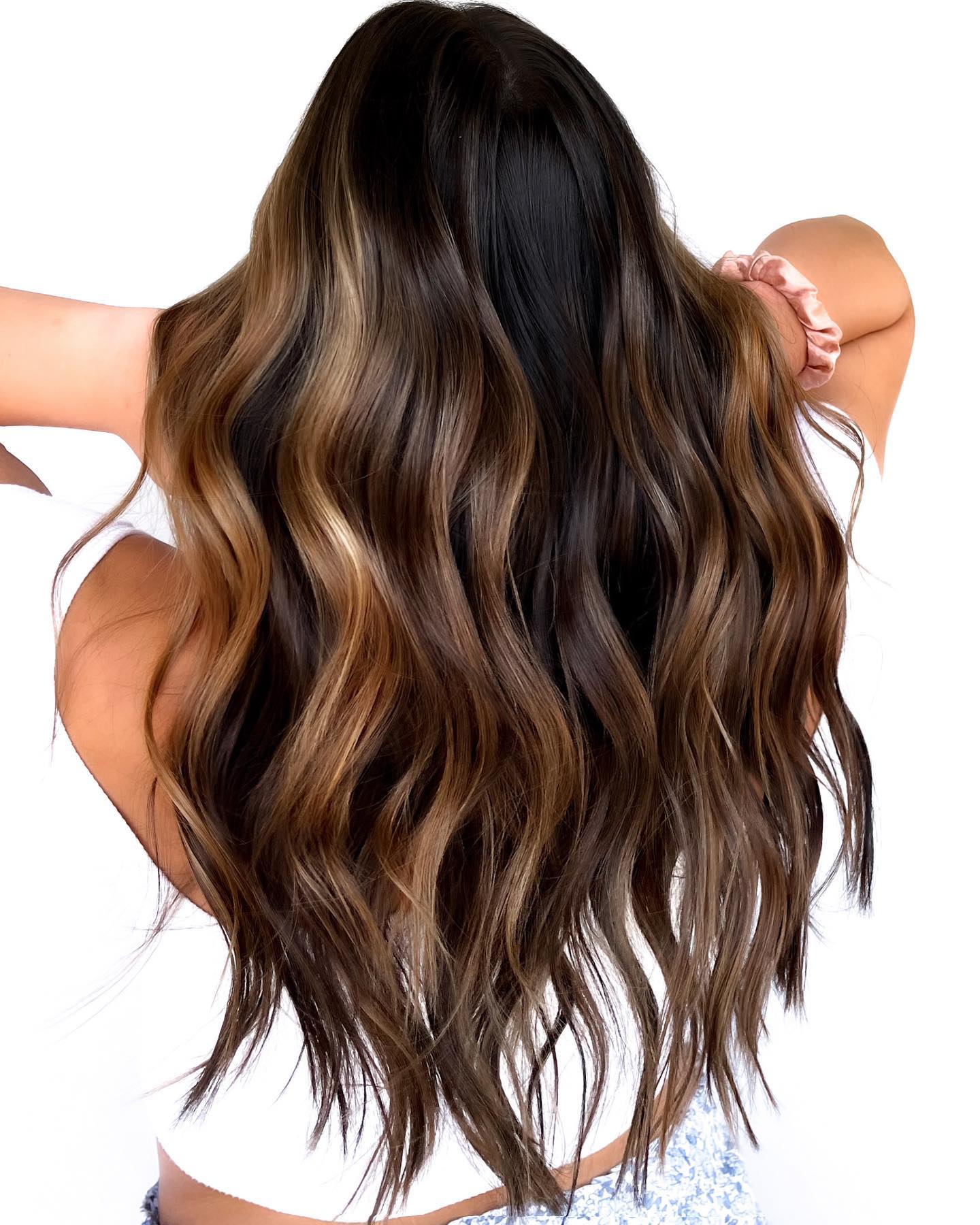 Chunky Blended Golden Highlights