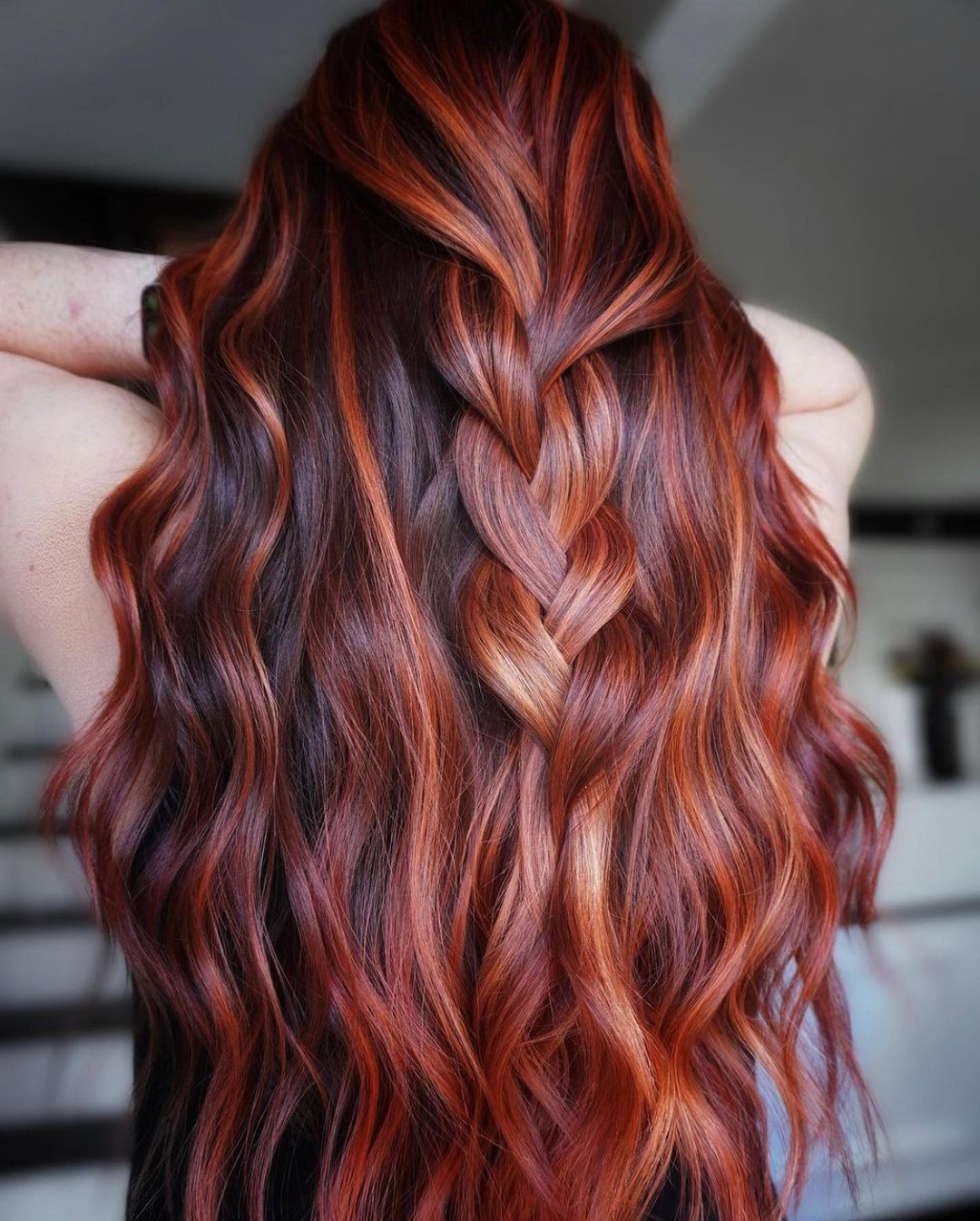 Cherry Chocolate and Copper Auburn Hair