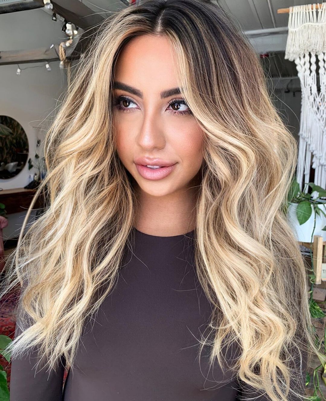 Soft Sandy Blonde Color Melt